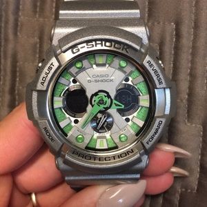 Silver G-shock Watch